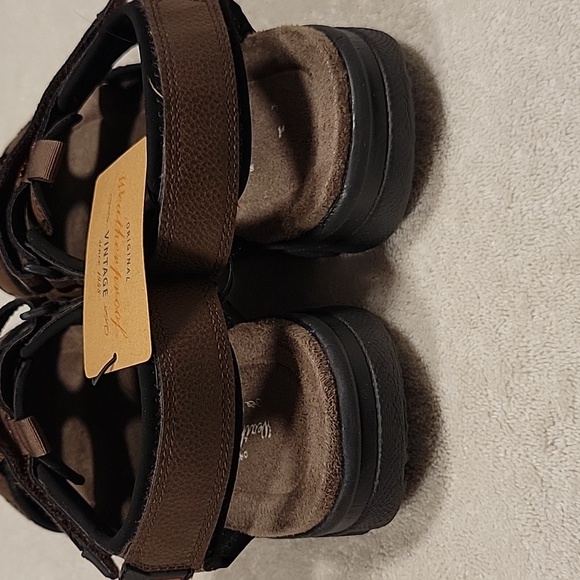 Weatherproof Vintage "Cory" Mens Brown Sandals, NWT - Picture 3 of 9